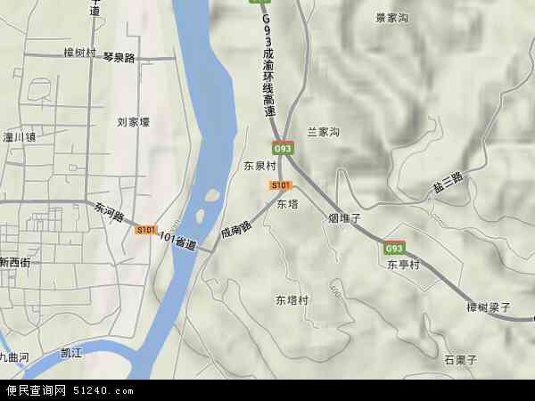 四川省 绵阳市 三台县 东塔镇本站收录有:2021东塔镇卫星地图高清版