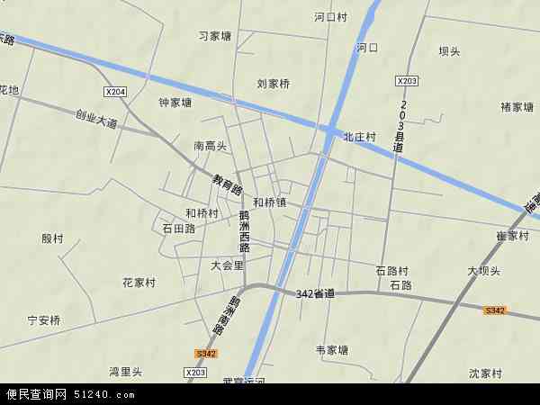 宜兴市和桥镇地图图片