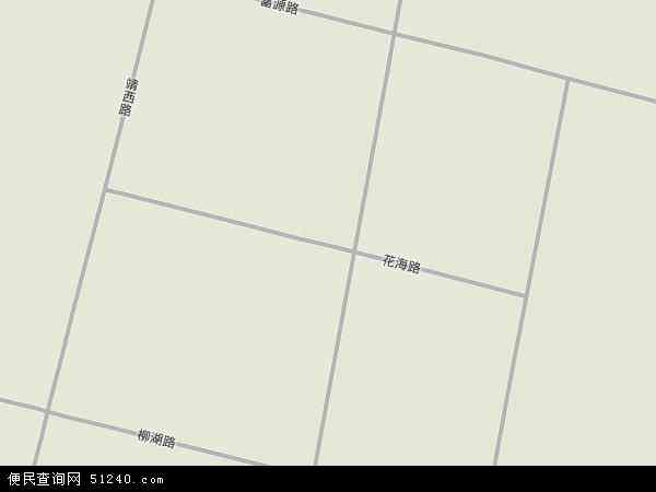 花海镇地形图 - 花海镇地形图高清版 - 2026年花海镇地形图