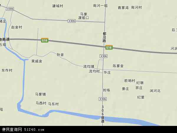 淮安市流均镇地图图片