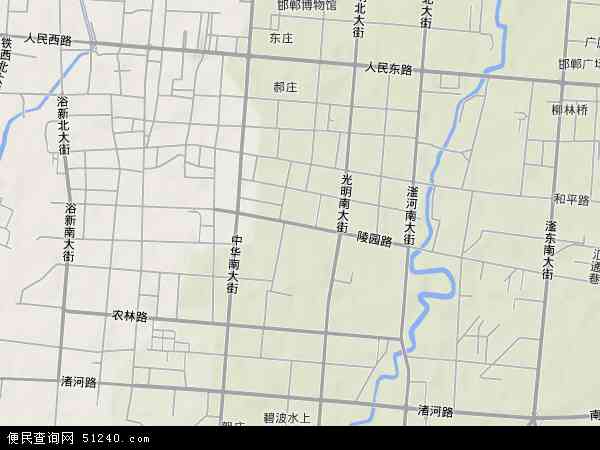 陵园路地形图 - 陵园路地形图高清版 - 2024年陵园路地形图