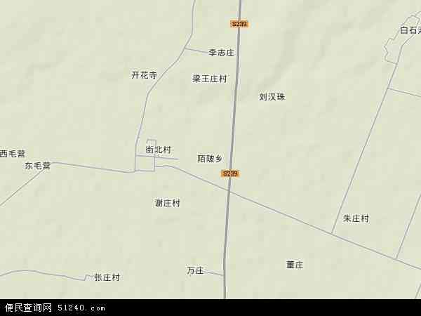 陌陂乡地形图 - 陌陂乡地形图高清版 - 2026年陌陂乡地形图