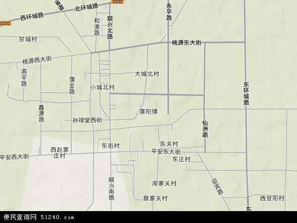 蒲阳镇地形图 - 蒲阳镇地形图高清版 - 2024年蒲阳镇地形图