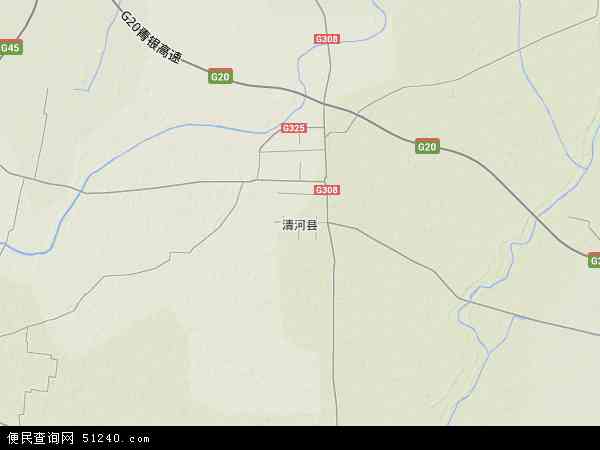 清河县地图全景图片