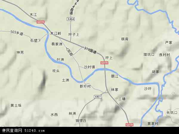  江西省 吉安市 泰和县 沙村镇本站收录有:2021沙村镇地图