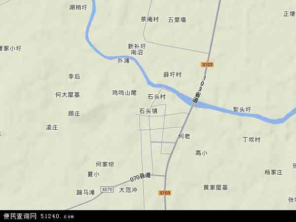 洛川县石头镇地图图片