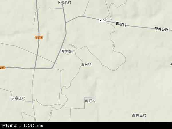 武安市高清卫星地图图片