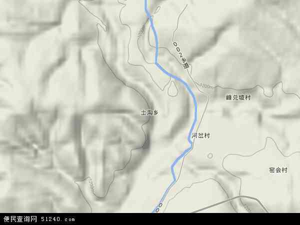 土沟乡地形图 - 土沟乡地形图高清版 - 2026年土沟乡地形图