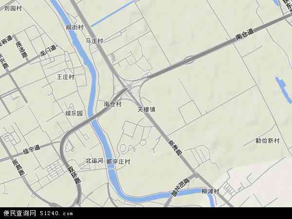 天穆镇地图图片