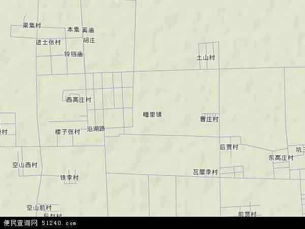 疃里镇地形图 - 疃里镇地形图高清版 - 2024年疃里镇地形图