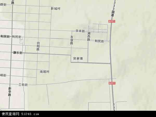 突泉县地图高清版图片