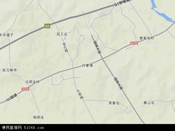 中国 辽宁省 葫芦岛市 绥中县 万家镇本站收录有:2021万家镇卫星地图