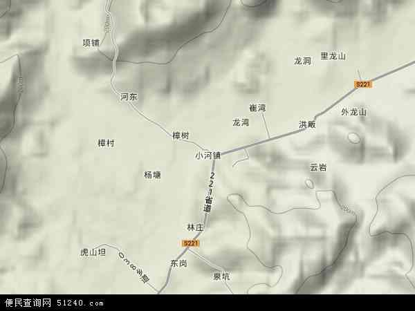 浏阳市小河乡地图图片