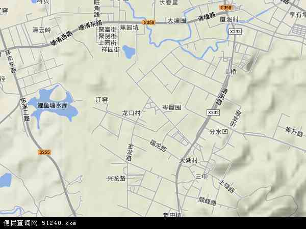 谢坑村地形图 - 谢坑村地形图高清版 - 2024年谢坑村地形图