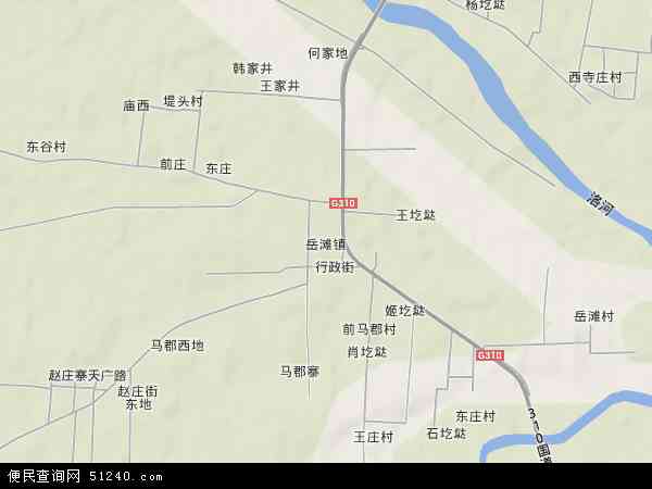 岳滩镇地形图 - 岳滩镇地形图高清版 - 2026年岳滩镇地形图