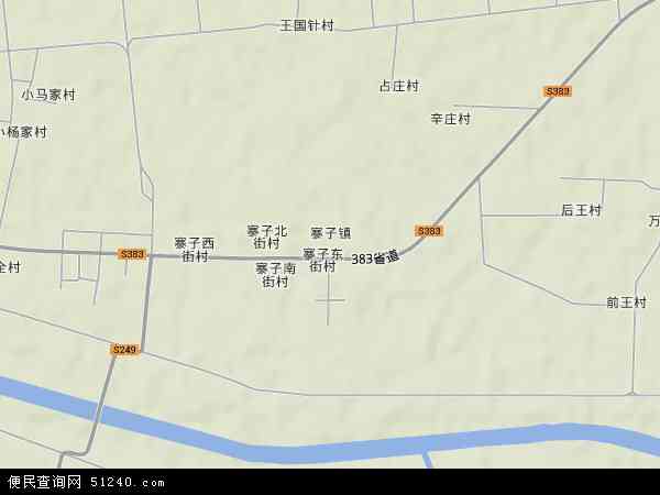  河北省 沧州市 南皮县 寨子镇本站收录有:2021寨子镇地图