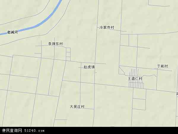 赵虎镇地形图 - 赵虎镇地形图高清版 - 2024年赵虎镇地形图