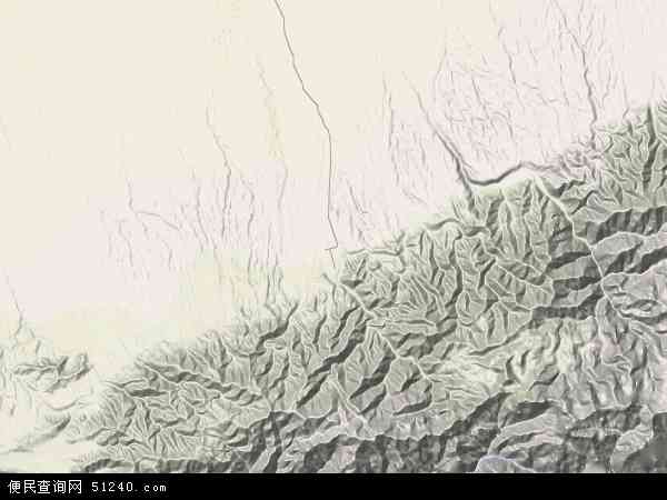 阿羌乡地形图 - 阿羌乡地形图高清版 - 2024年阿羌乡地形图