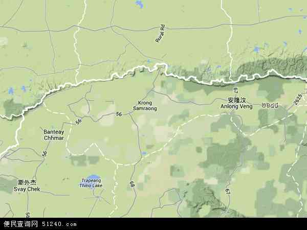 奥多棉吉地形图 - 奥多棉吉地形图高清版 - 2024年奥多棉吉地形图