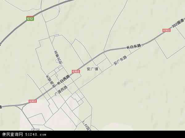 安广镇地形图 - 安广镇地形图高清版 - 2024年安广镇地形图