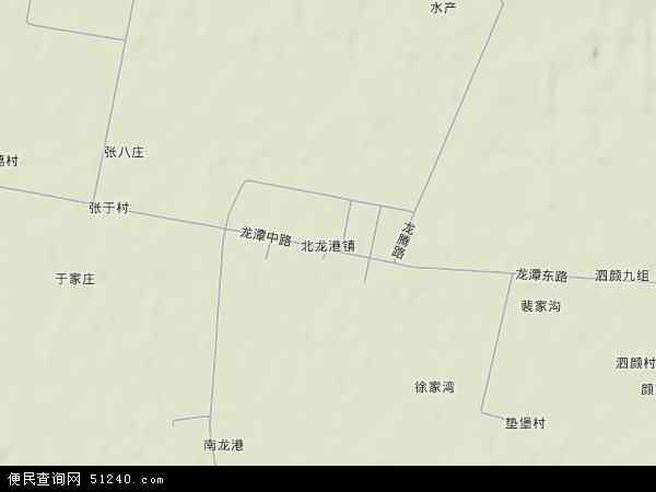 北龙港地形图 - 北龙港地形图高清版 - 2024年北龙港地形图