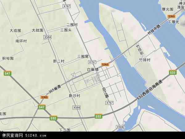 中国 广东省 珠海市 斗门区 白蕉镇本站收录有:2021白蕉镇卫星地图