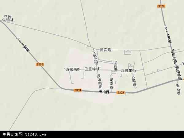 巴里坤镇地形图 - 巴里坤镇地形图高清版 - 2024年巴里坤镇地形图