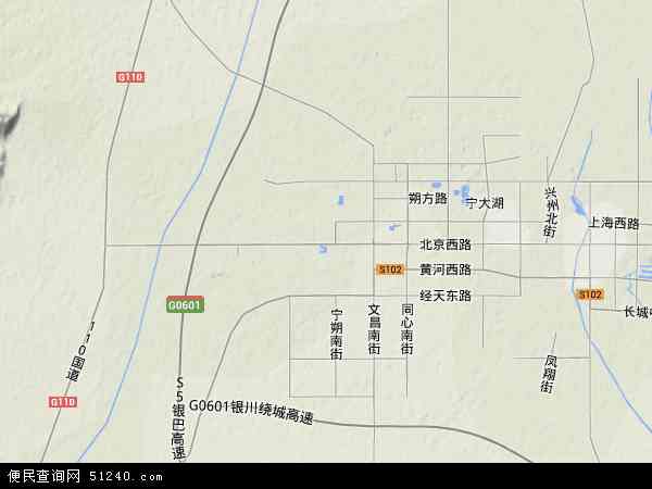 北京西路地形图 - 北京西路地形图高清版 - 2024年北京西路地形图