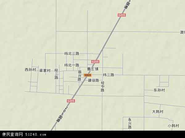 曹王镇地形图 - 曹王镇地形图高清版 - 2024年曹王镇地形图