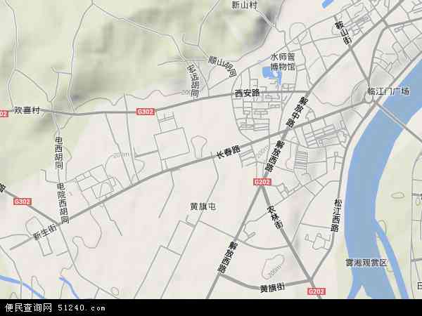 长春路地形图 - 长春路地形图高清版 - 2024年长春路地形图