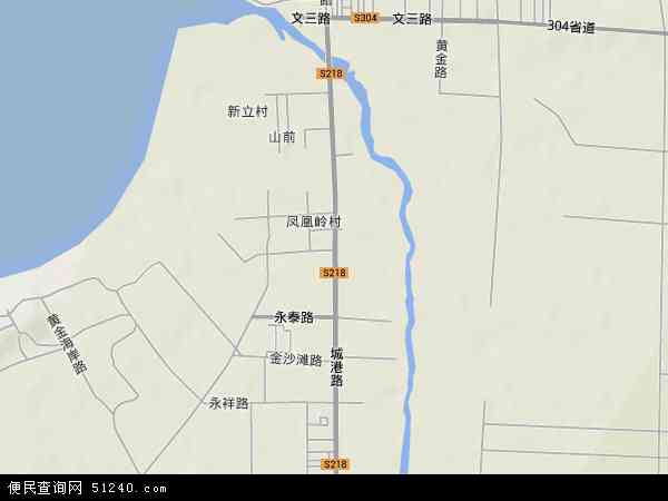 城港路地形图 - 城港路地形图高清版 - 2024年城港路地形图