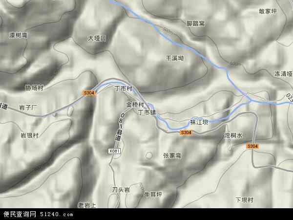 酉阳县高清卫星地图图片