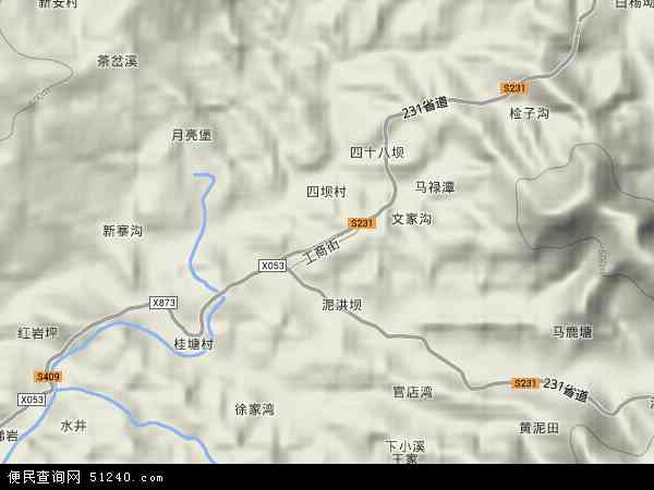 桂塘镇地形图 - 桂塘镇地形图高清版 - 2024年桂塘镇地形图