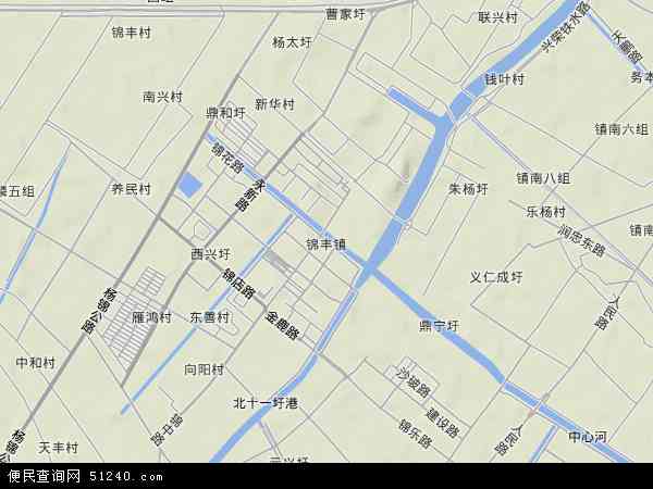 锦丰镇地图图片