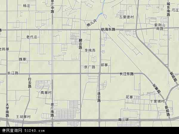 京广路地形图 - 京广路地形图高清版 - 2024年京广路地形图