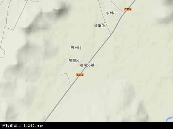 喀喇沁镇地形图 - 喀喇沁镇地形图高清版 - 2024年喀喇沁镇地形图
