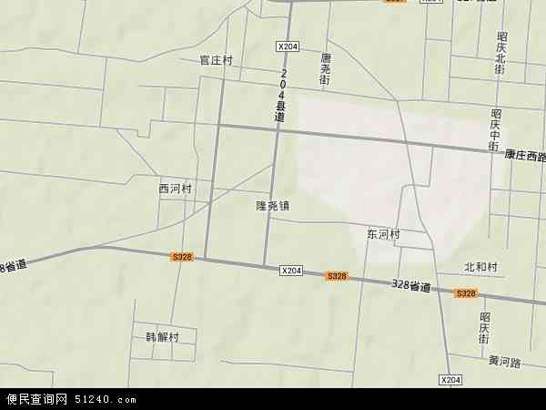  河北省 邢台市 隆尧县 隆尧镇本站收录有:2021隆尧镇地图