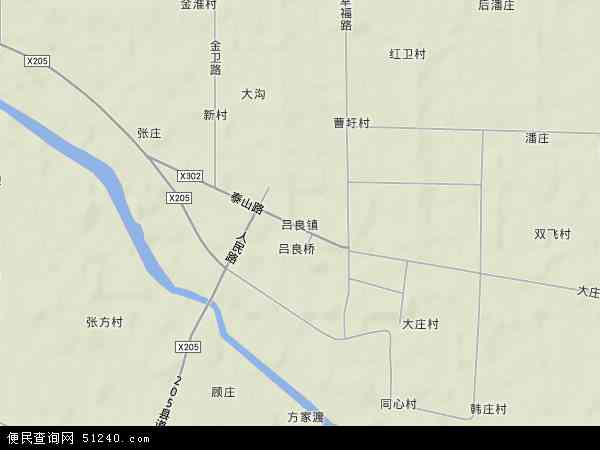 安阳县吕村镇地图图片