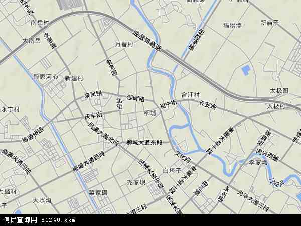 柳城地形图 - 柳城地形图高清版 - 2024年柳城地形图