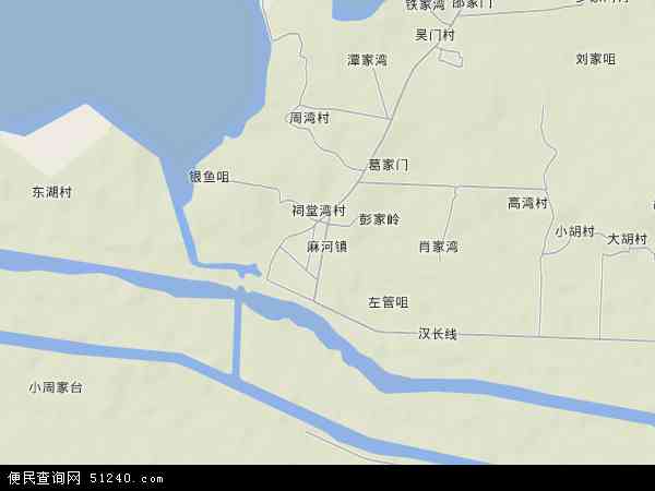 麻河镇地形图 - 麻河镇地形图高清版 - 2024年麻河镇地形图