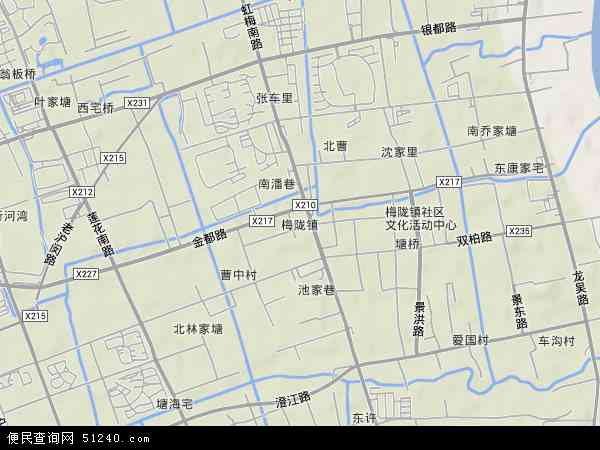 梅陇镇地形图 - 梅陇镇地形图高清版 - 2024年梅陇镇地形图