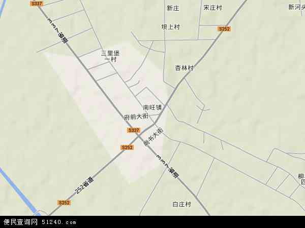 南旺镇地形图 - 南旺镇地形图高清版 - 2024年南旺镇地形图