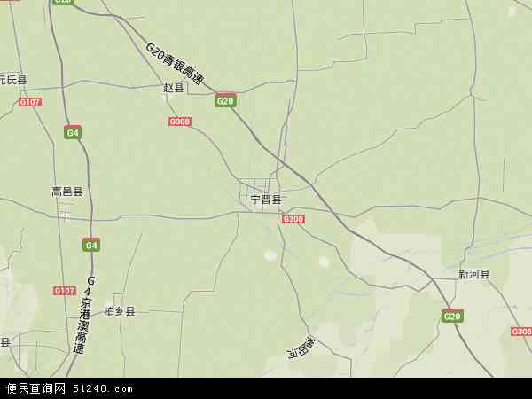 宁晋县地图乡镇图片