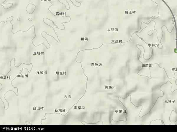 藕塘乡地形图 - 藕塘乡地形图高清版 - 2024年藕塘乡地形图