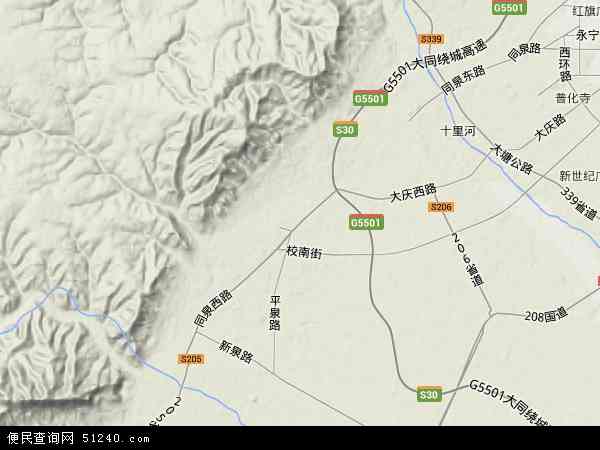 清泉街地形图 - 清泉街地形图高清版 - 2024年清泉街地形图