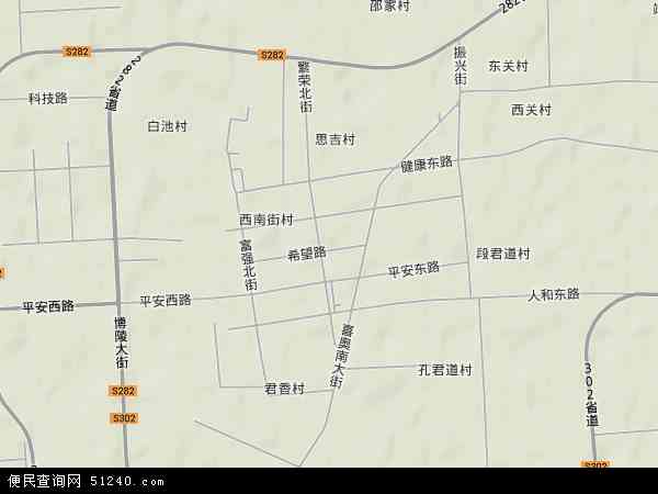 饶阳镇地形图 - 饶阳镇地形图高清版 - 2024年饶阳镇地形图