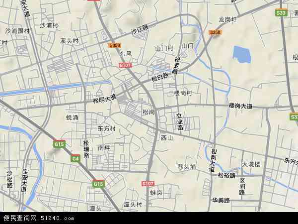  广东省 深圳市 宝安区 松岗本站收录有:2021松岗地图高清版