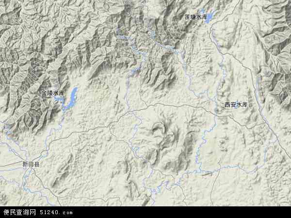 四里镇地形图 - 四里镇地形图高清版 - 2026年四里镇地形图