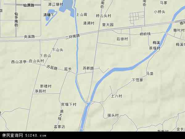 苏孟乡地形图 - 苏孟乡地形图高清版 - 2024年苏孟乡地形图