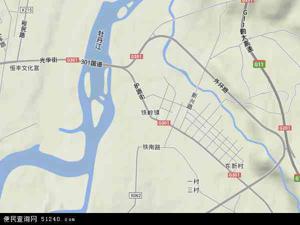 铁岭镇地形图 - 铁岭镇地形图高清版 - 2024年铁岭镇地形图